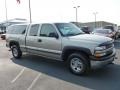 2001 Light Pewter Metallic Chevrolet Silverado 1500 Extended Cab 4x4  photo #2