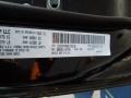 PX8: Pitch Black 2013 Dodge Dart SE Color Code