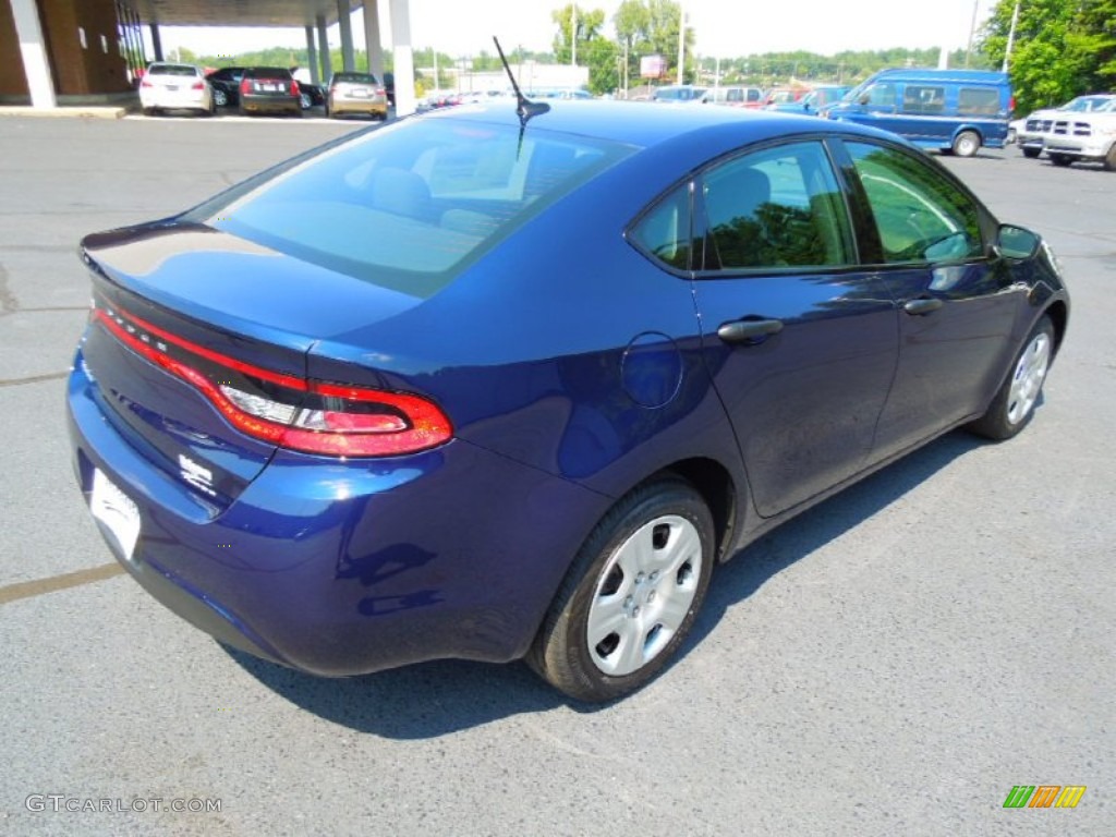 True Blue Pearl Coat 2013 Dodge Dart SE Exterior Photo #69534312