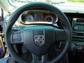 Black 2013 Dodge Dart SE Steering Wheel