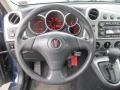 Graphite 2003 Pontiac Vibe Standard Vibe Model Steering Wheel