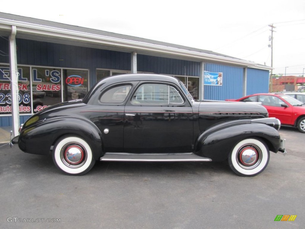 1940 Master Deluxe Business Coupe - Black / Tan photo #2