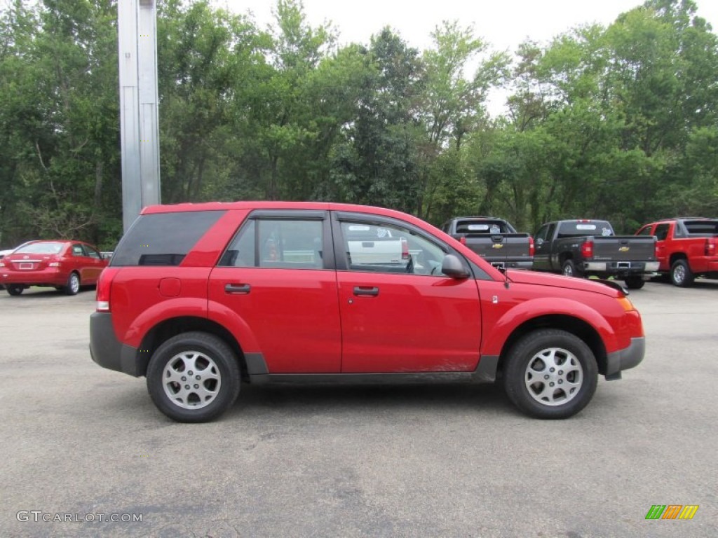 2003 VUE V6 AWD - Red / Gray photo #5