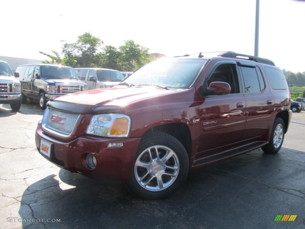 2006 Envoy XL Denali 4x4 - Red Jewel Metallic / Ebony Black photo #1