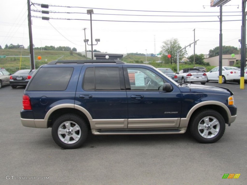 Dark Blue Pearl Metallic 2005 Ford Explorer Eddie Bauer 4x4 Exterior Photo #69535326