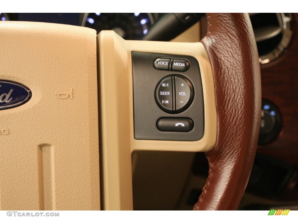 2012 Ford F250 Super Duty King Ranch Crew Cab 4x4 Controls Photo #69536280