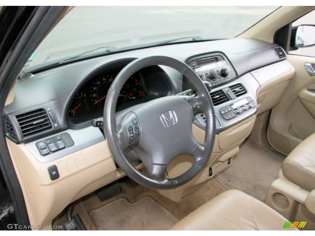 2008 Honda Odyssey EX-L Ivory Dashboard Photo #69537945