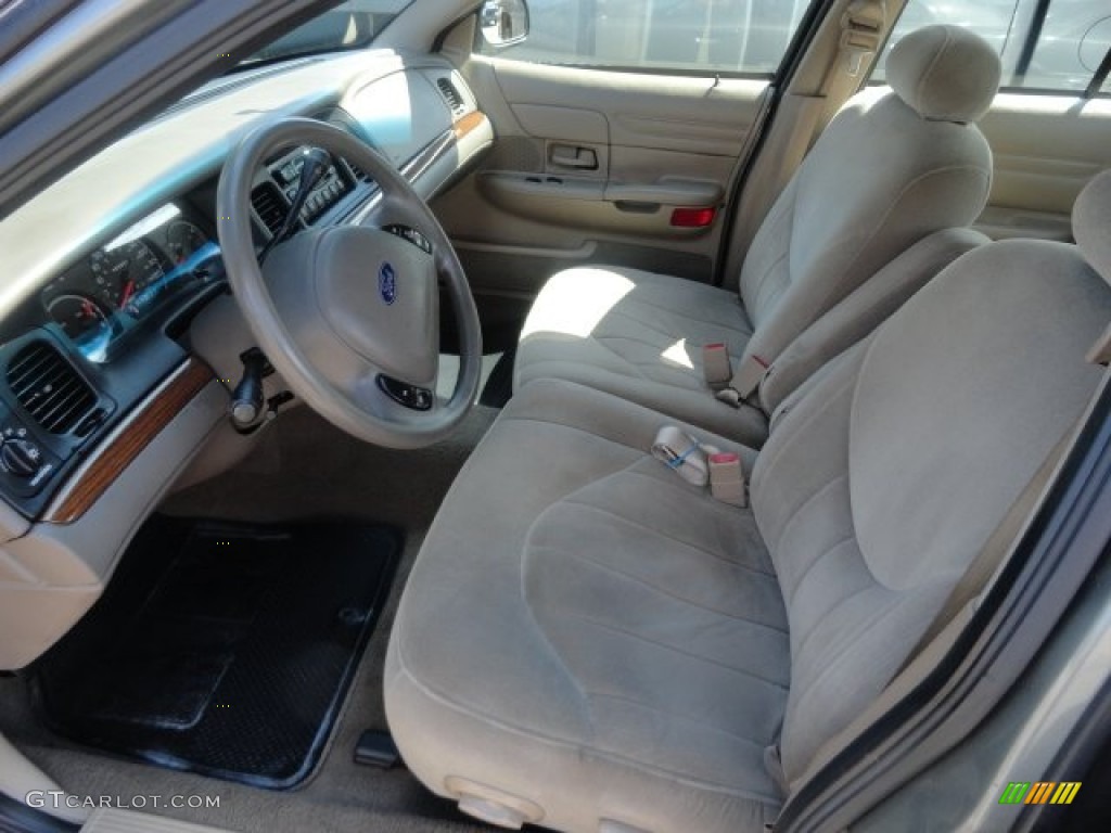 Medium Parchment Interior 2002 Ford Crown Victoria Standard Crown Victoria Model Photo #69538317