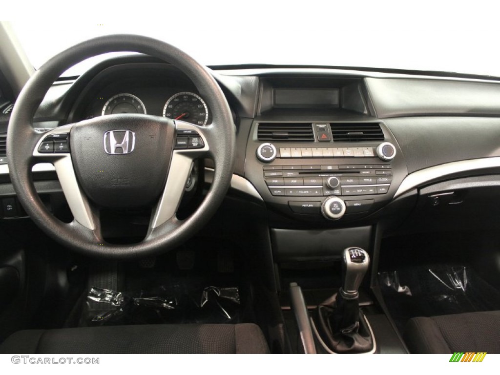 2010 Honda Accord EX Sedan Black Dashboard Photo #69538995