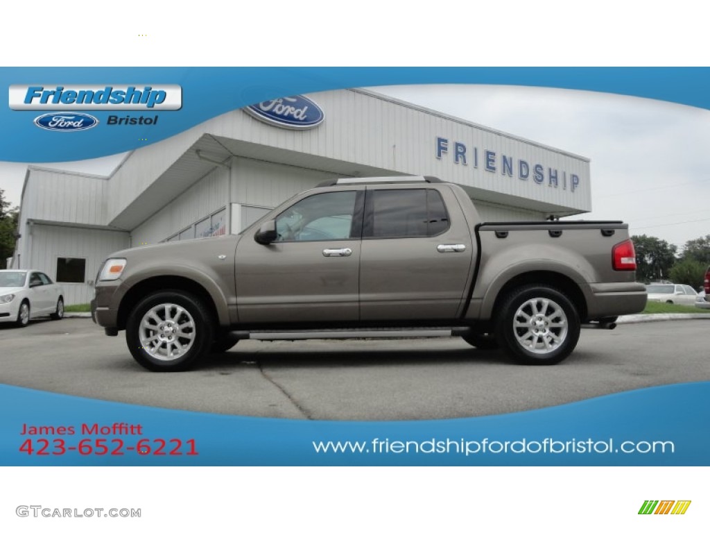 Mineral Grey Metallic Ford Explorer Sport Trac