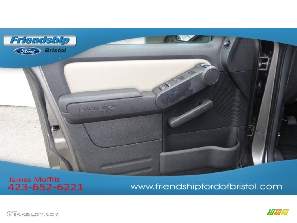 2007 Explorer Sport Trac Limited 4x4 - Mineral Grey Metallic / Dark Charcoal/Camel photo #15