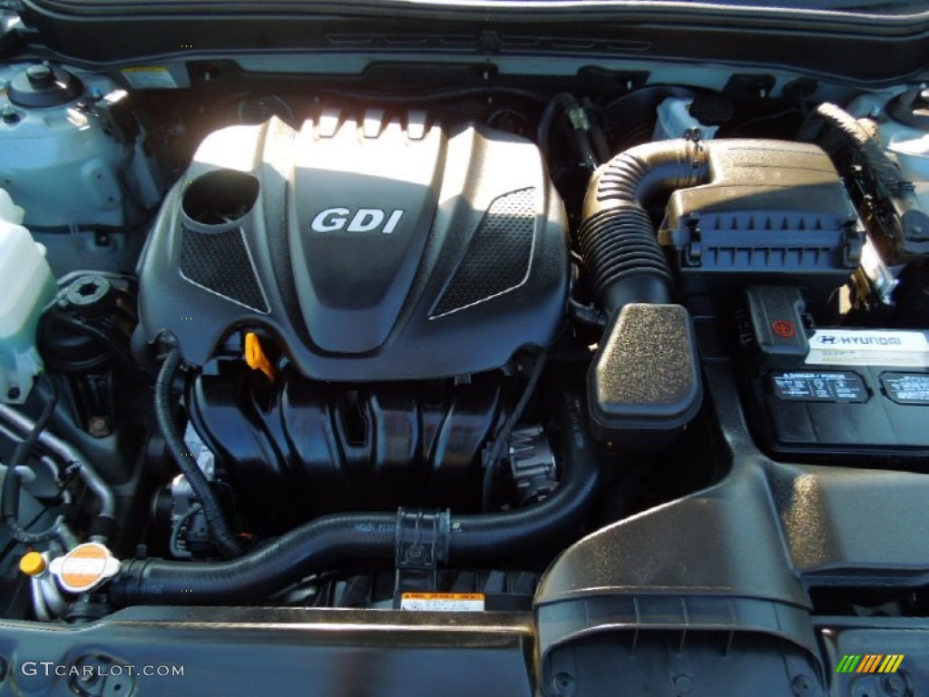 2011 Hyundai Sonata Limited 2.4 Liter GDI DOHC 16-Valve CVVT 4 Cylinder Engine Photo #69539943