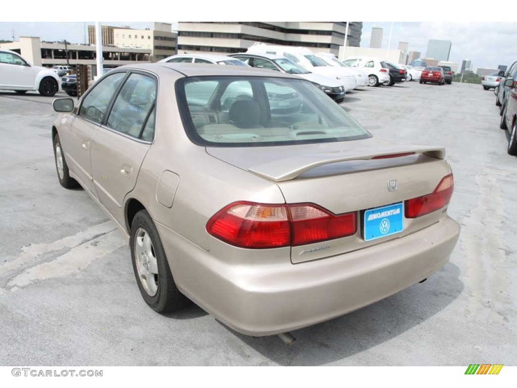 2000 Accord EX V6 Sedan - Naples Gold Metallic / Ivory photo #5