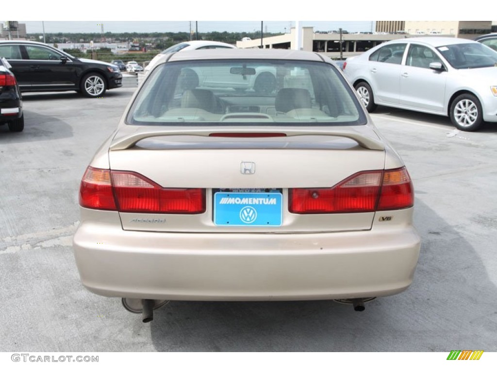 2000 Accord EX V6 Sedan - Naples Gold Metallic / Ivory photo #6