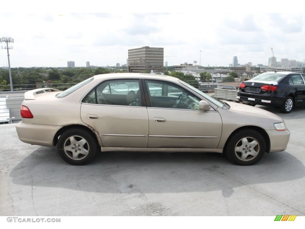 2000 Accord EX V6 Sedan - Naples Gold Metallic / Ivory photo #8