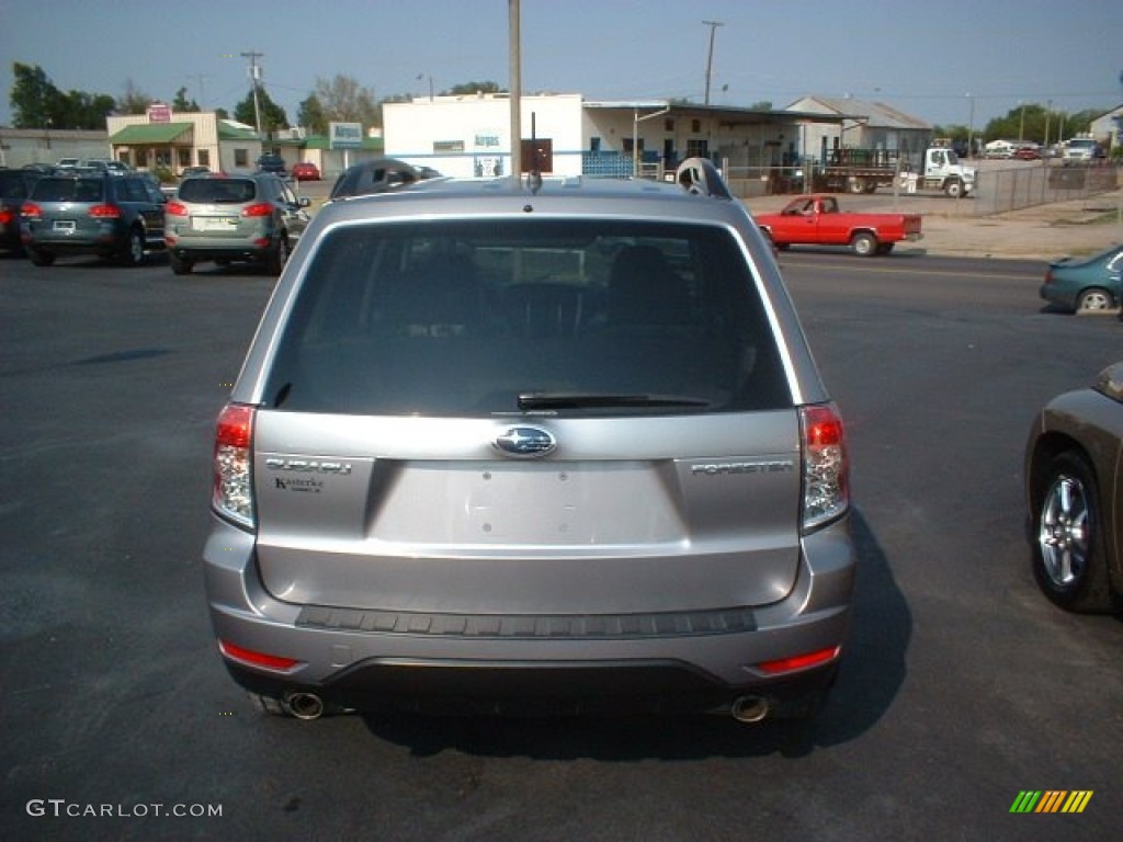 2009 Forester 2.5 X Limited - Steel Silver Metallic / Platinum photo #5