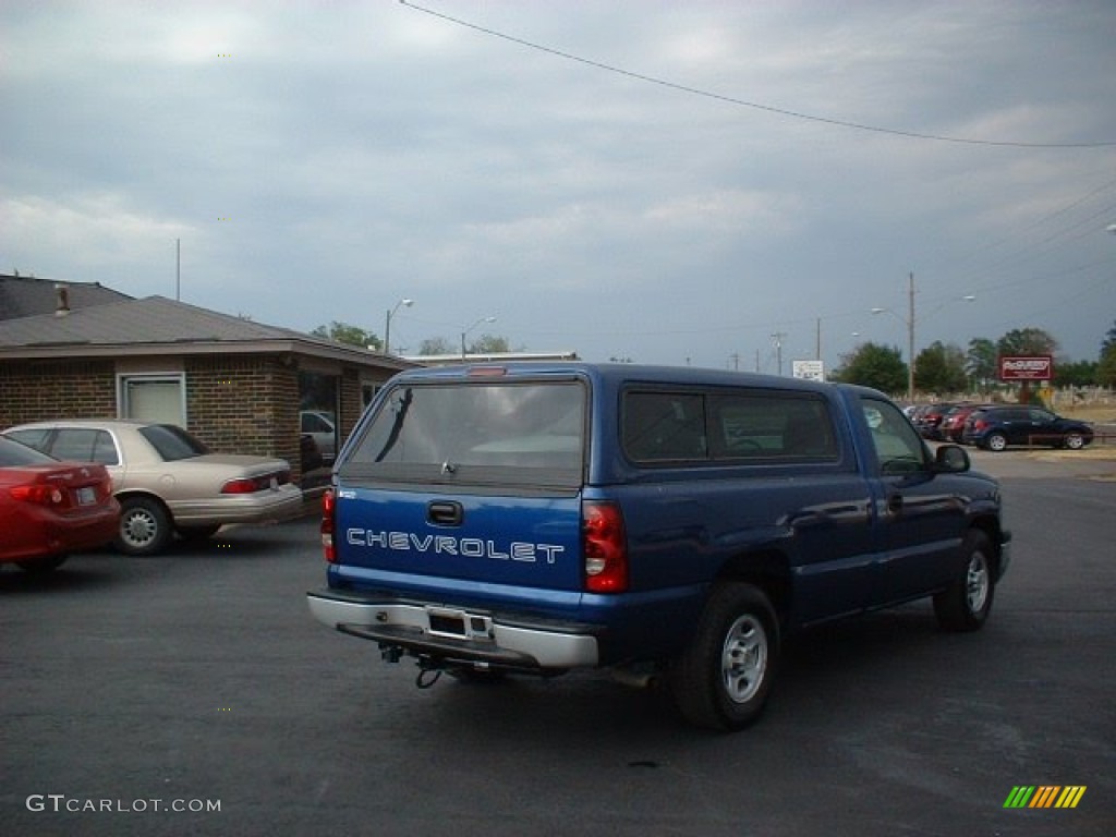 2004 Silverado 1500 Regular Cab - Arrival Blue Metallic / Dark Charcoal photo #5
