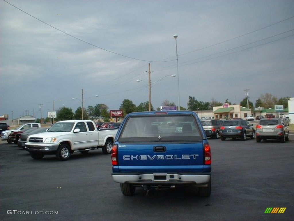 2004 Silverado 1500 Regular Cab - Arrival Blue Metallic / Dark Charcoal photo #6