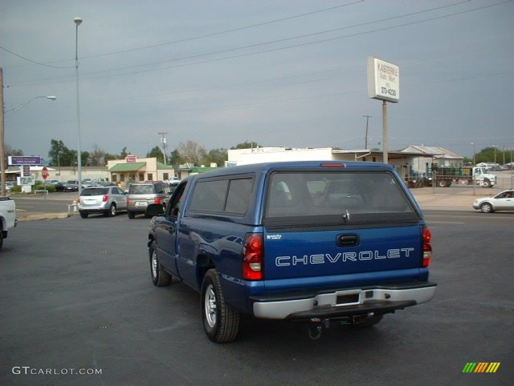 2004 Silverado 1500 Regular Cab - Arrival Blue Metallic / Dark Charcoal photo #7