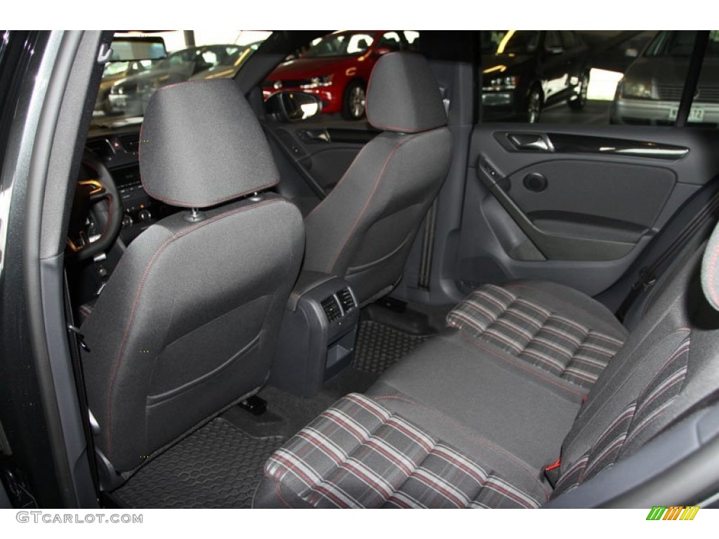 Interlagos Plaid Cloth Interior 2013 Volkswagen GTI 4 Door Photo #69540915