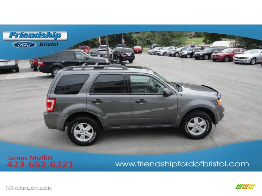 2011 Escape XLT V6 4WD - Sterling Grey Metallic / Stone photo #5