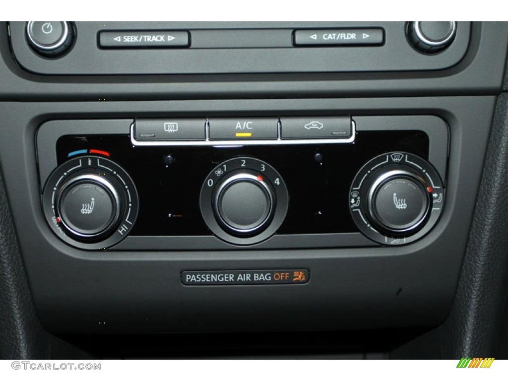 2013 GTI 4 Door - Carbon Steel Gray Metallic / Interlagos Plaid Cloth photo #19