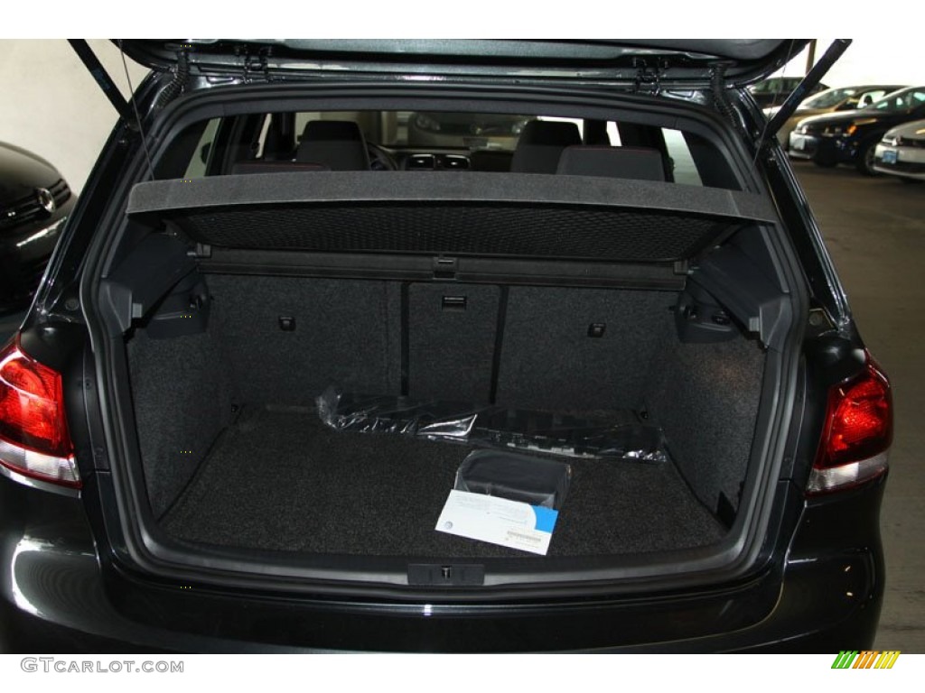 2013 GTI 4 Door - Carbon Steel Gray Metallic / Interlagos Plaid Cloth photo #20