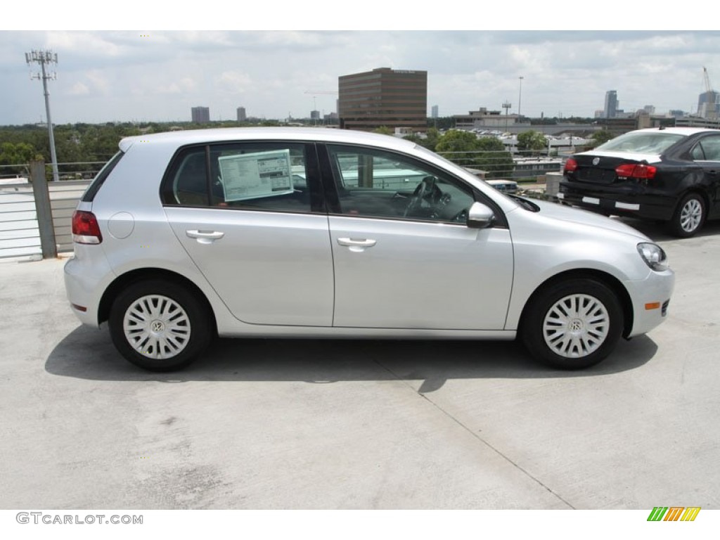 Reflex Silver Metallic 2013 Volkswagen Golf 4 Door Exterior Photo #69541116
