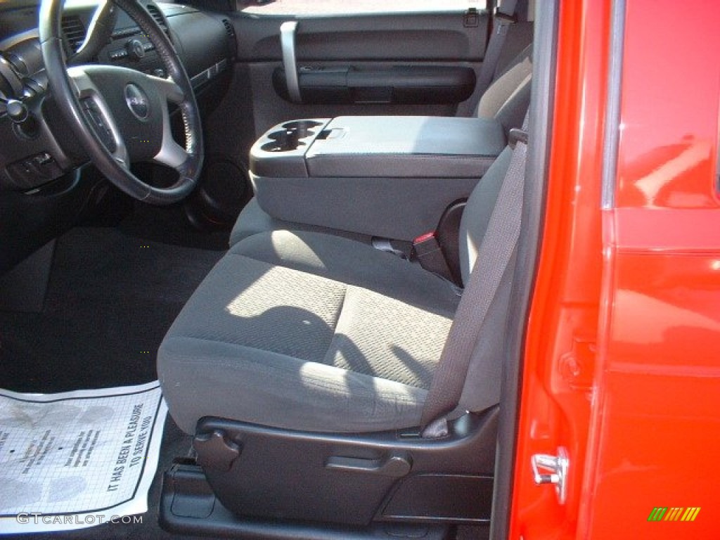 2008 Sierra 1500 SLE Crew Cab - Fire Red / Ebony photo #10