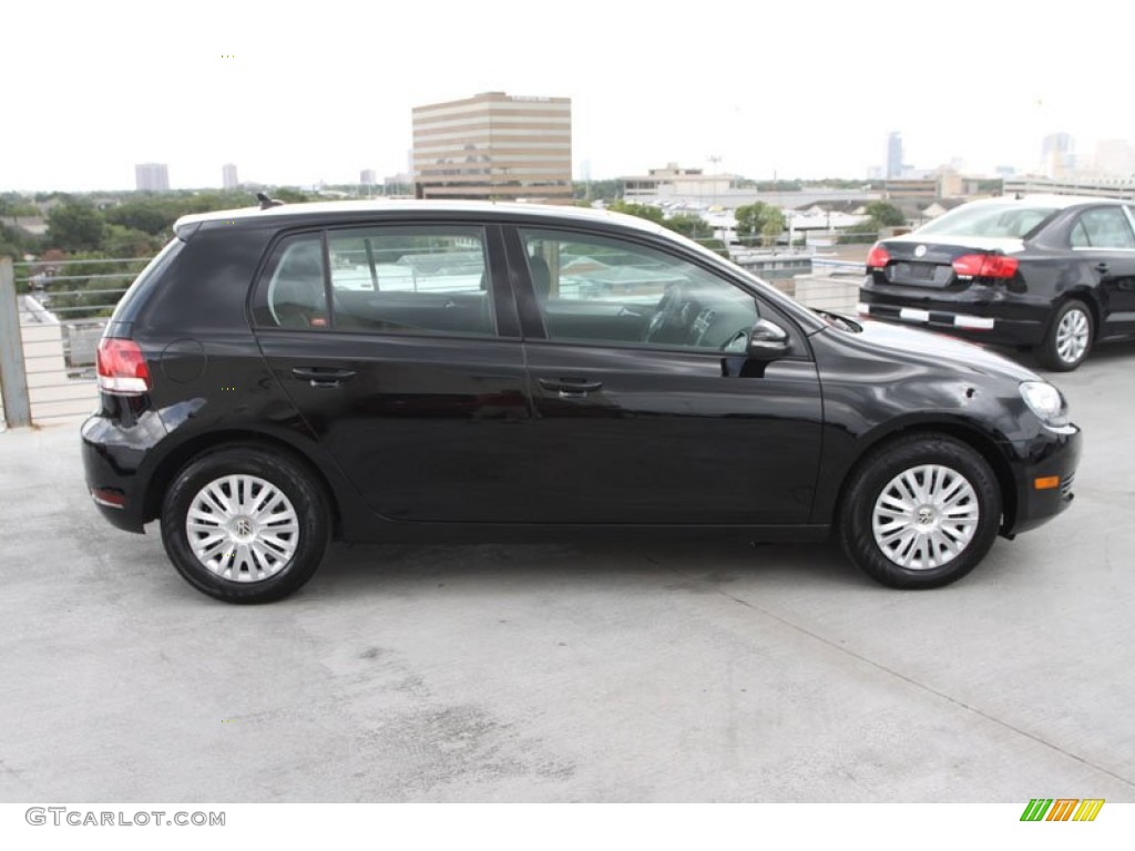 Black 2013 Volkswagen Golf 4 Door Exterior Photo #69541341