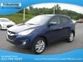 2013 Iris Blue Hyundai Tucson Limited  photo #3