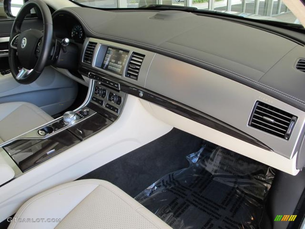 2012 Jaguar XF Supercharged Barley/Warm Charcoal Dashboard Photo #69541851