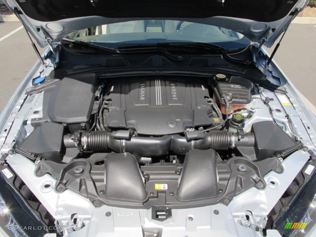 2012 Jaguar XF Supercharged Engine Photos