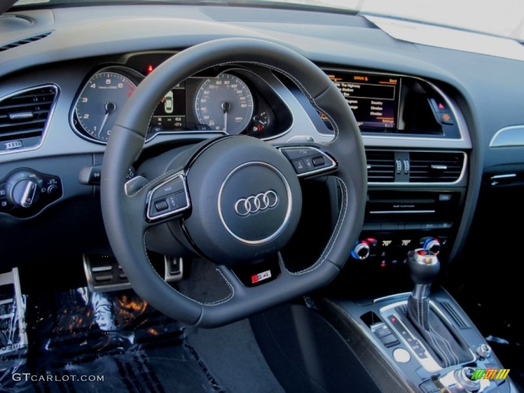 2013 S4 3.0T quattro Sedan - Brilliant Black / Black photo #7