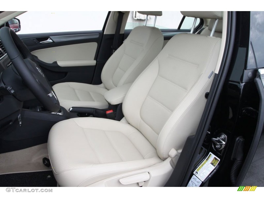 Cornsilk Beige Interior 2013 Volkswagen Jetta TDI Sedan Photo #69542523