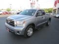 2010 Silver Sky Metallic Toyota Tundra Double Cab  photo #3