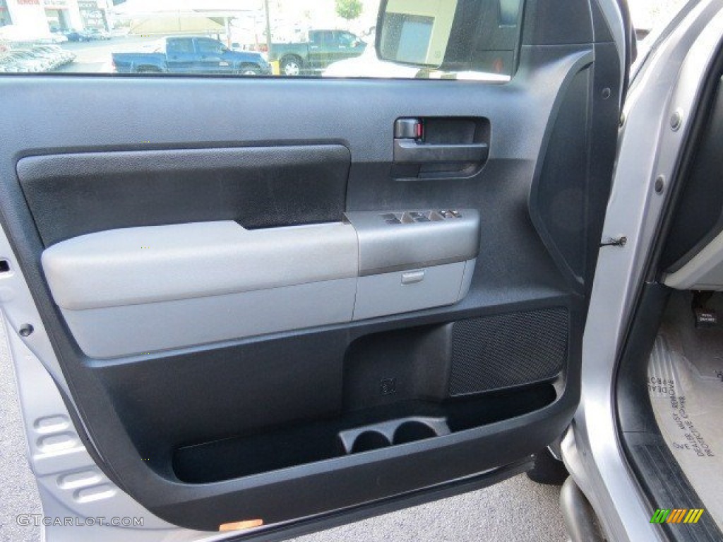 2010 Tundra Double Cab - Silver Sky Metallic / Graphite Gray photo #10