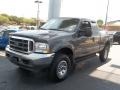 2003 Dark Shadow Grey Metallic Ford F350 Super Duty XLT SuperCab 4x4  photo #7