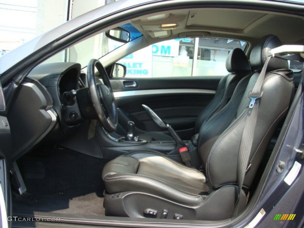 Graphite Interior 2008 Infiniti G 37 S Sport Coupe Photo #69543639