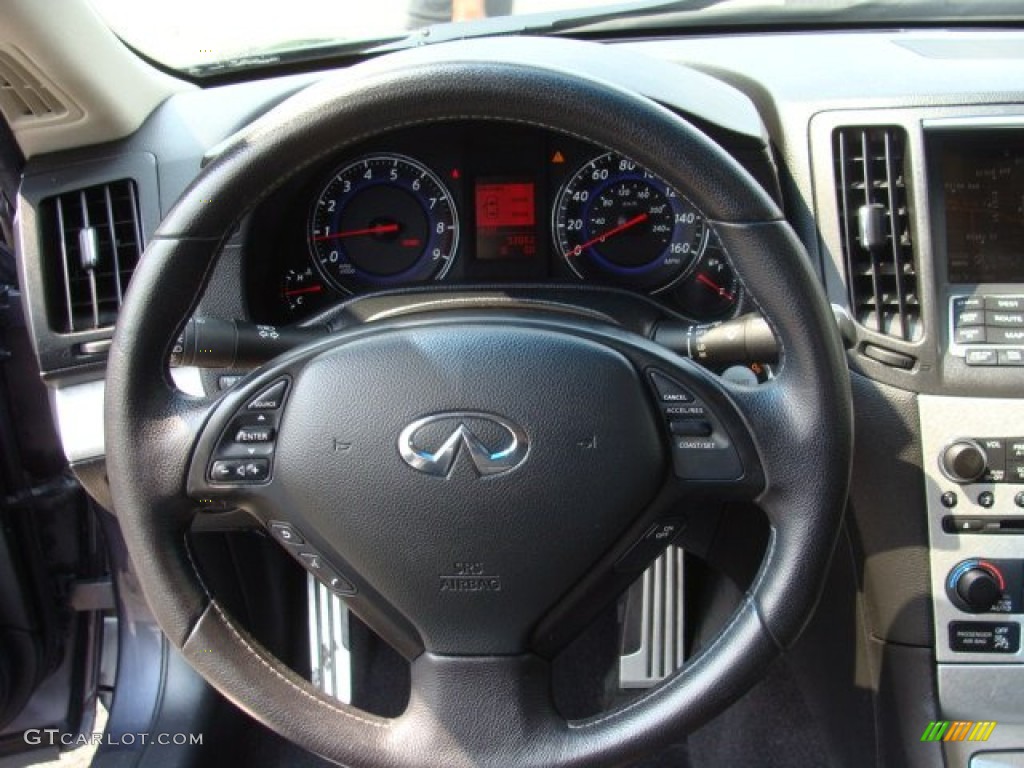 2008 Infiniti G 37 S Sport Coupe Steering Wheel Photos