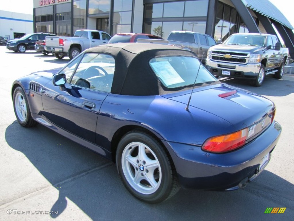 1996 Z3 1.9 Roadster - Montreal Blue Metallic / Tan photo #5