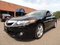 2010 Crystal Black Pearl Acura TSX Sedan  photo #1