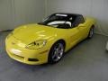 2007 Velocity Yellow Chevrolet Corvette Coupe  photo #3