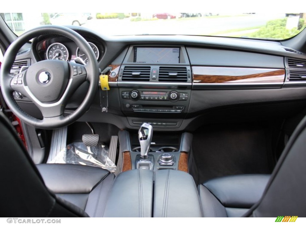 2012 BMW X6 xDrive50i Black Dashboard Photo #69545934