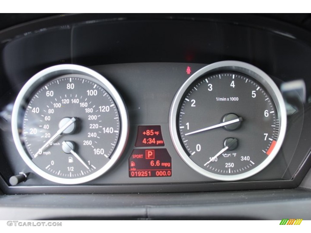 2012 BMW X6 xDrive50i Gauges Photo #69545991