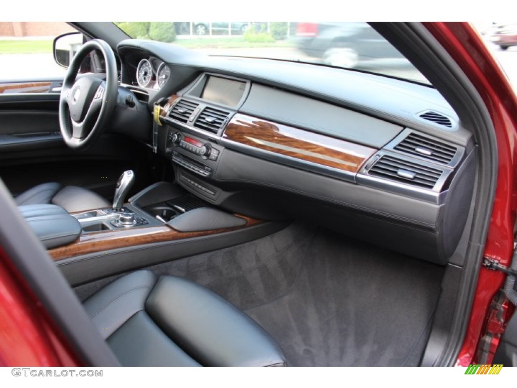 2012 BMW X6 xDrive50i Black Dashboard Photo #69546054