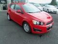 2012 Victory Red Chevrolet Sonic LT Hatch  photo #8