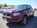 2008 Dark Cherry Pearl Honda Ridgeline RTX  photo #3