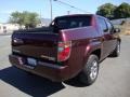 2008 Dark Cherry Pearl Honda Ridgeline RTX  photo #7