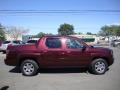 2008 Dark Cherry Pearl Honda Ridgeline RTX  photo #8